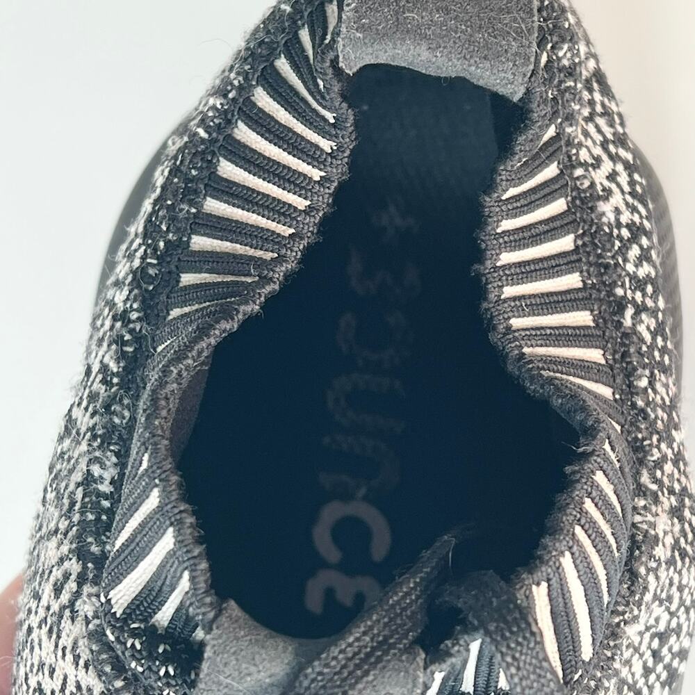 Adidas Purebounce+ Knit Running Sneakers Shoes Black Cloud White D96587 Men 9 - Picture 15 of 16